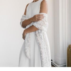 Fall / winter fall faux shawl